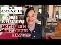 COACH Handbag Superlatives | ENTIRE COLLECTION