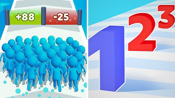 Number Master vs Count Master | Android iOS Gaming Walkthrough | Max Gameplay DL5637