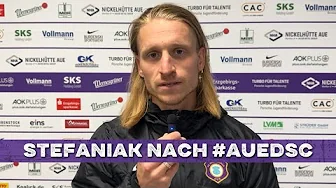 Marvin Stefaniak nach der Partie gegen Bielefeld thumbnail
