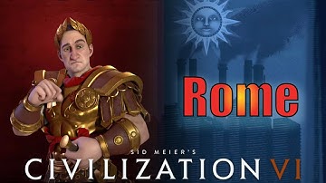 Civ VI | All Roads lead to Rome | Full Game (No Commentary)