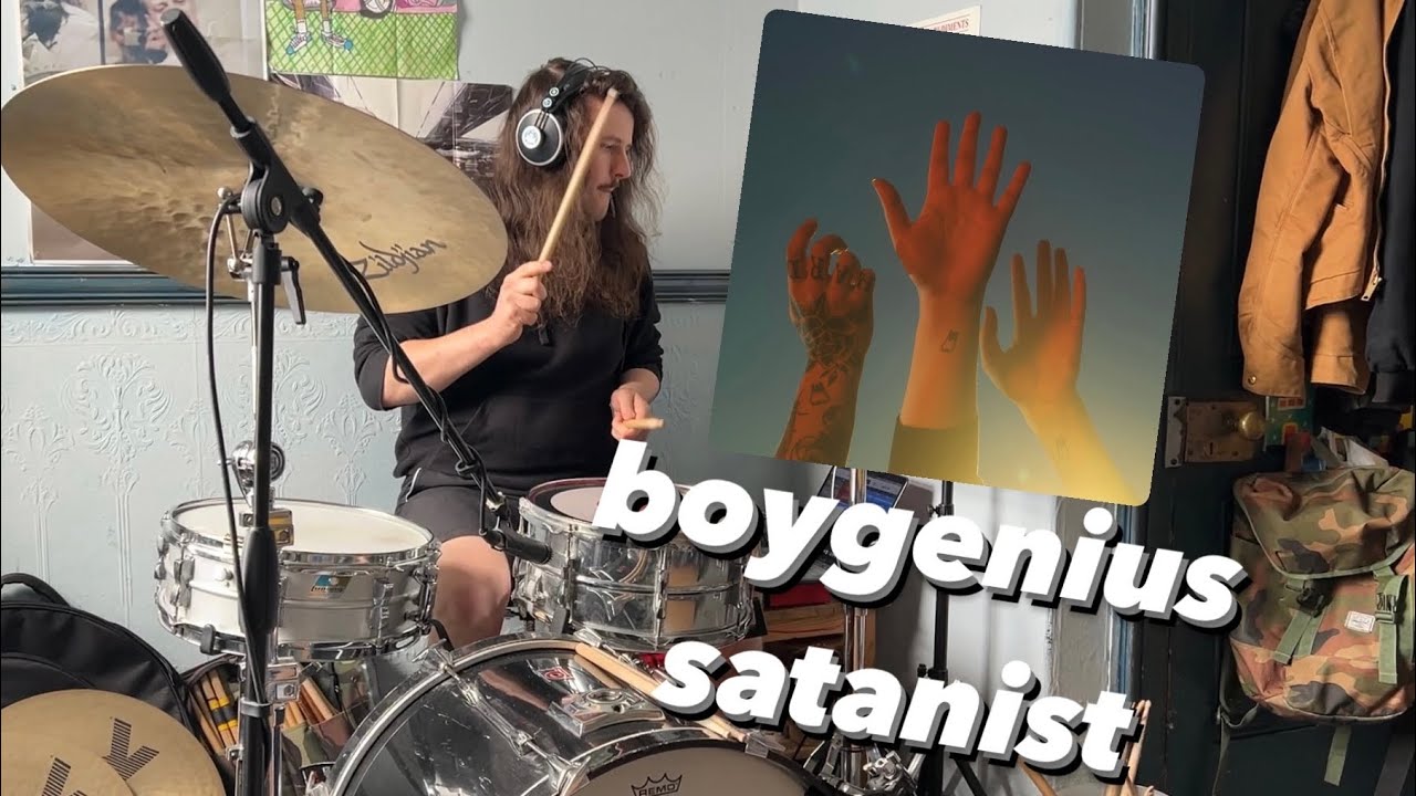 ryan jk Satanist (boygenius Drum cover) YouTube