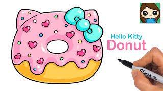 How To Draw A Hello Kitty Donut Love Squishy