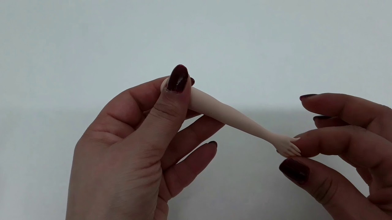 Brazo, Pierna y Torso en porcelana fria