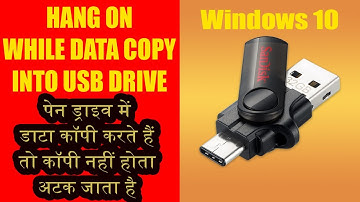 Problem With Copy/Paste Files Onto USB Flash Drive on Windows - How To Fix