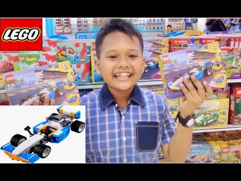 Beli & Unboxing Lego Creator 3in1 Mobil F1. 