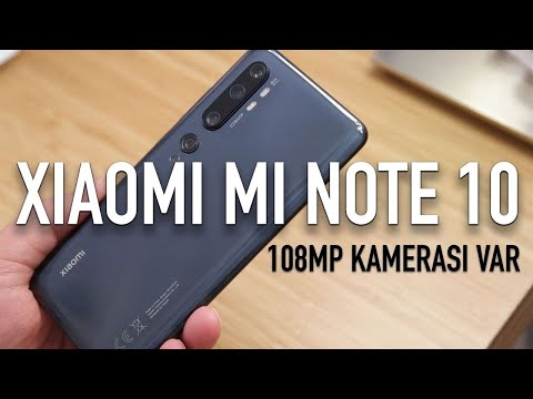 Xiaomi Mi Note 10 kutudan çıkıyor | 108MP kameralı telefon