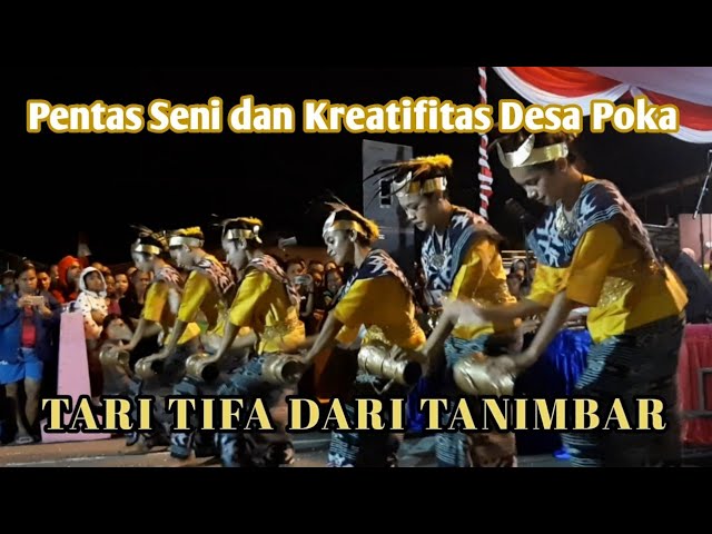 Tari Tifa Tanimbar Ambon Maluku class=