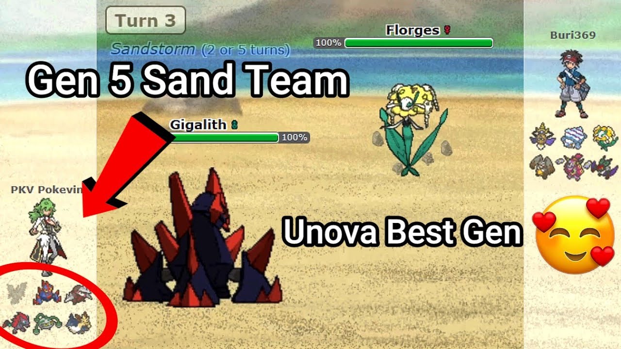 Pokemon ShowDown Team Builder Ep. 3 5th Gen NU [Throw Back] 