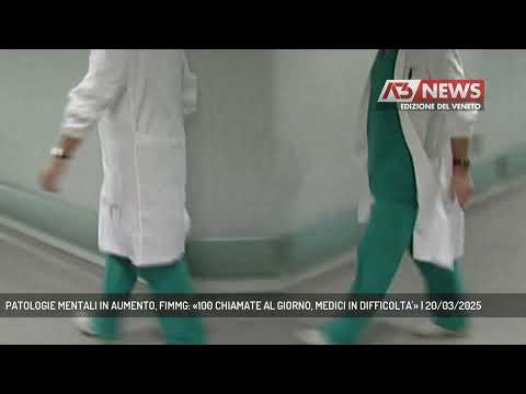 PATOLOGIE MENTALI IN AUMENTO, FIMMG: «100 CHIAMATE AL GIORNO, MEDICI IN DIFFICOLTA'» | 20/03/2025