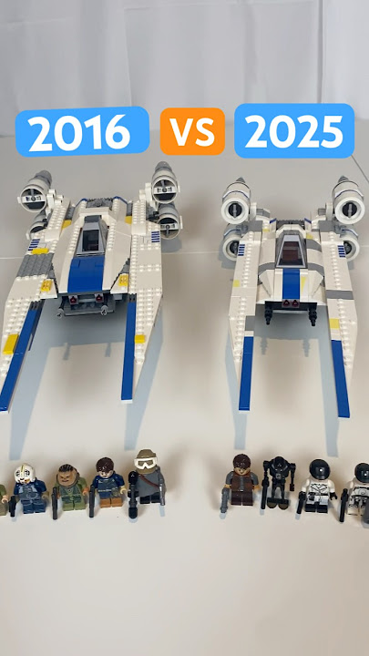 2016 vs 2025 LEGO Rebel U-Wing! Which Version is Better? 🤔 #lego #legostarwars #legoreview
