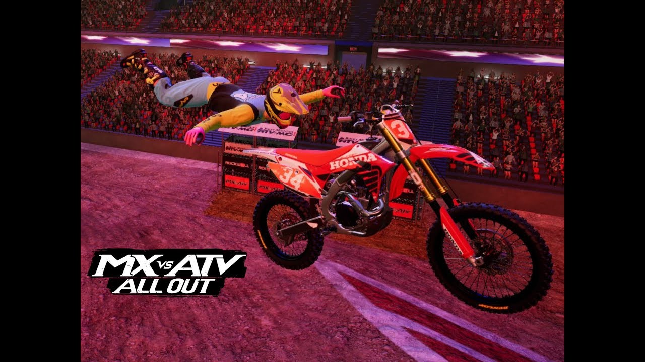 Mx vs atv all out.Freestyle - HONDA 450