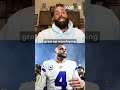 Tad Prescott says Dak wants to be a Cowboy for life, but wanted Dak out of Dallas because of fans.