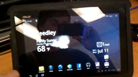 Asus Transformer using Multicam4 software .m4v