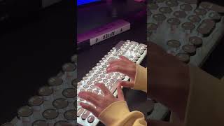 Typewriter Mechanical Gaming Keyboard Eweadn Tk950