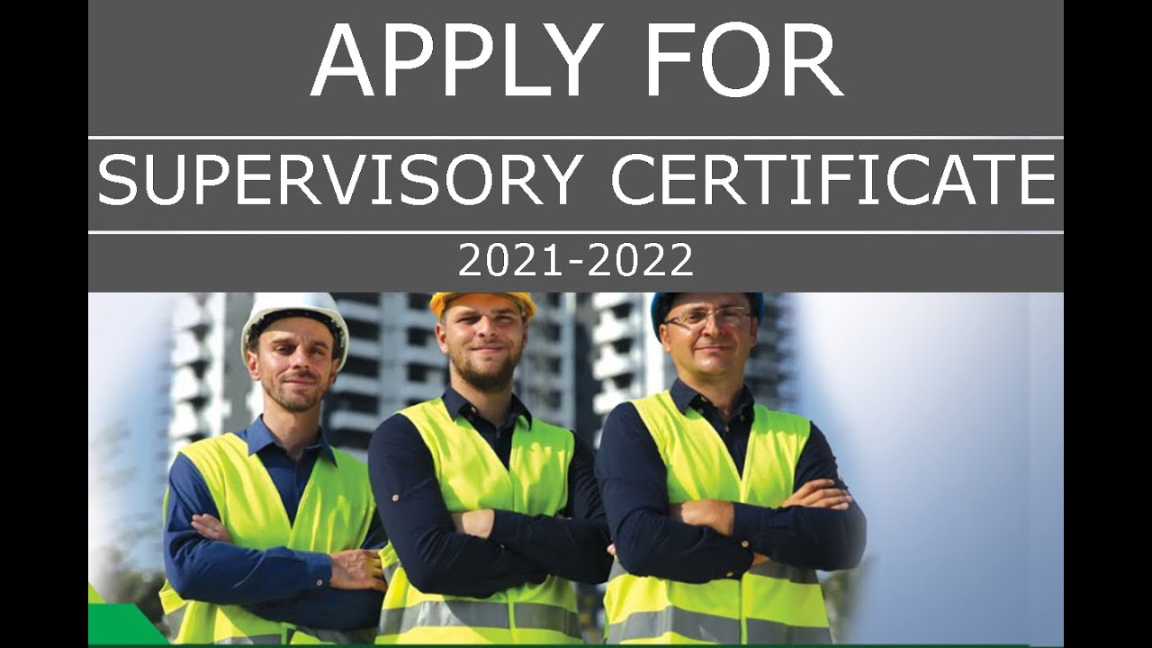 How To Apply For Pec Supervisory Certificate 2021-22 | Registered Engineers Supervisory Certificate