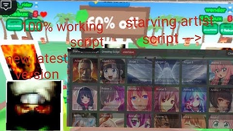 Starving artist script of all of my friend enjoy