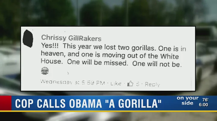 Bartow cop calls Obama a "gorilla"