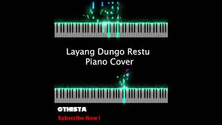 Layang Dungo Restu Cover Piano #Shorts