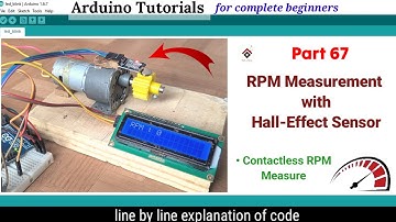ホール効果センサーを使ってモーターの回転速度を測定する方法 | ホールセンサーとArduinoを使ったDIYタコメーター