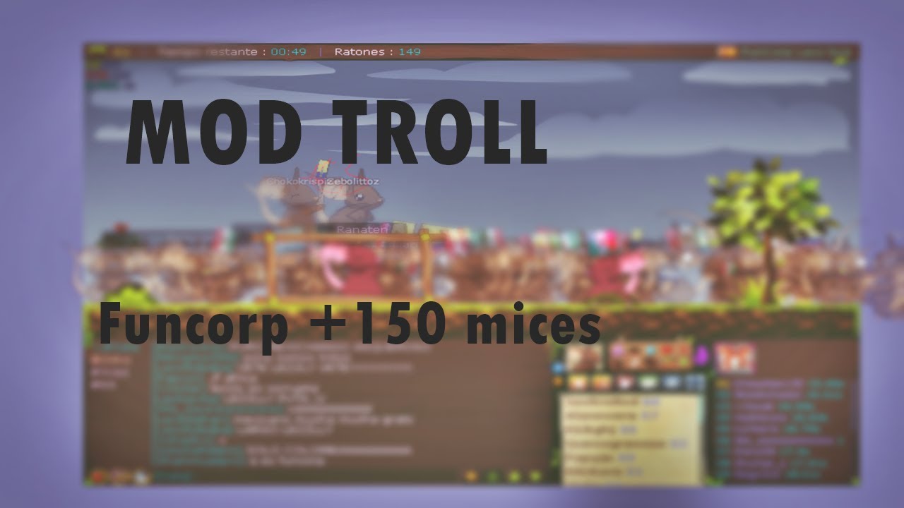 TRANSFORMICE-Funcorp +150 Mod Troll
