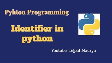 Lec- 3 Identifier in python