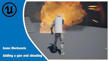 Adding a gun and barrel explosions