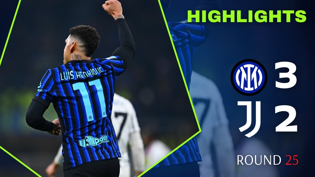 Inter - Juventus | 3-2 | Highlights | Serie A 2025-26 | inter juventus