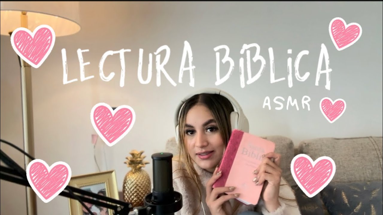 ASMR Cristiano~ LECTURA BÍBLICA SUSURRADA para DORMIR 😴 +30minutos