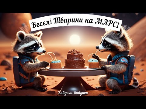 Мультик - Веселі Тваринки На Марсі Канал Байдики Байдики Маленький Українець