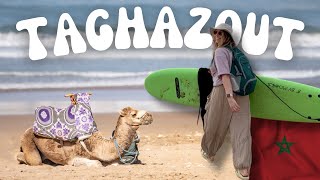 This is the BEST Coastal Town in Morocco  Taghazout Travel Vlog