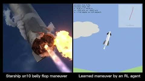 Rocket-recycling with Reinforcement Learning