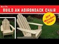 Build Your Own Adirondack Chair- Adirondack Chair Plans - DIY
