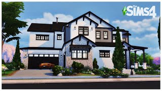 Modern Farmhouse Suburban Dream: The Sims 4 Speed Build