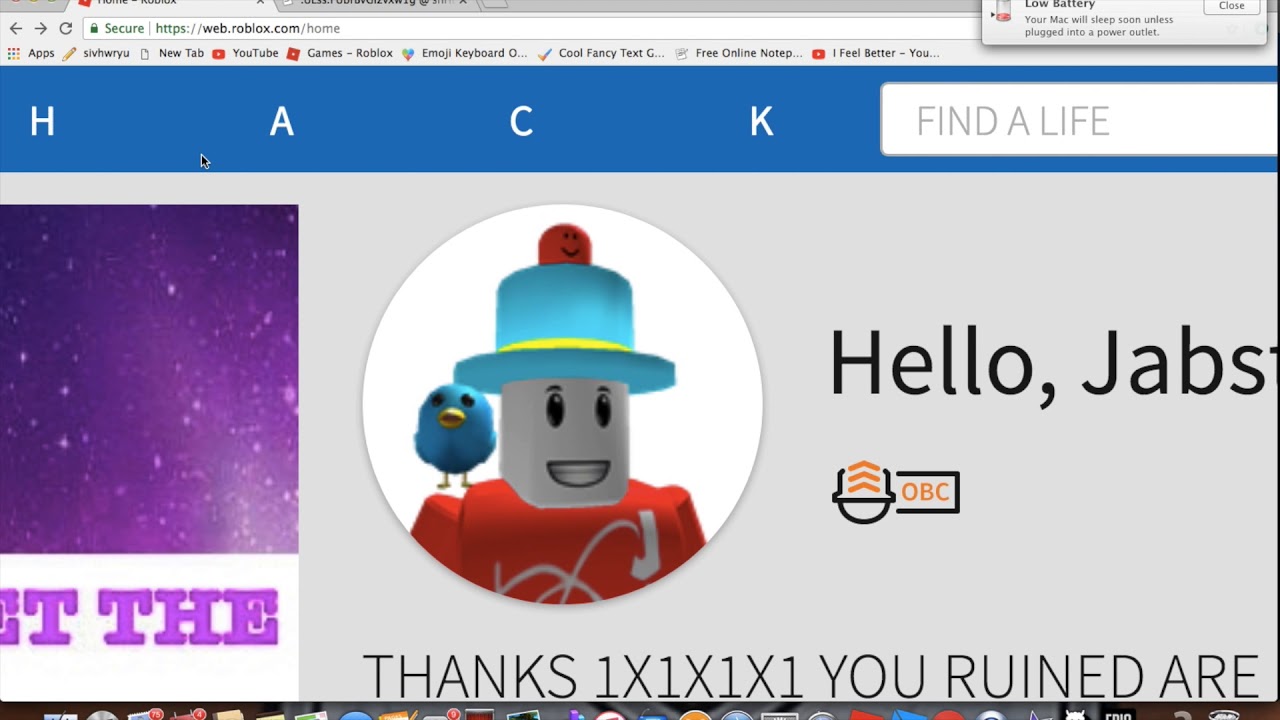 Roblox Is Hacked Not A Prank - i hacked games roblox youtube