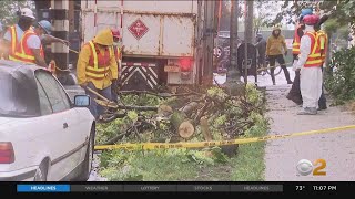 Tropical Storm Fay Causes Flooding, Power Problems In NYC