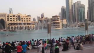 Burj Khalifa water dance