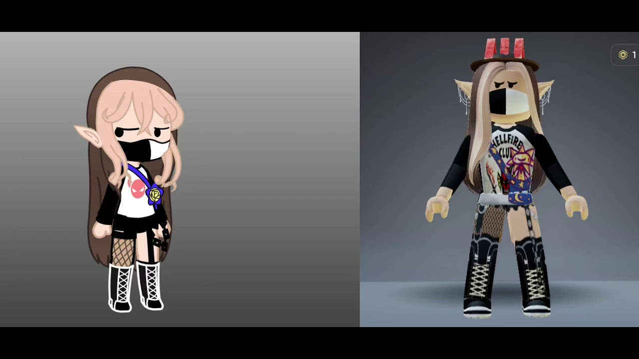 i made my roblox avatar in gacha club (is this a trend now?) - YouTube