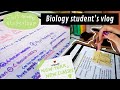 (ENG) study vlog #12||otro primer día de clases virtual 💻📚|| mi vida como estudiante de biología🇦🇷🦎📝