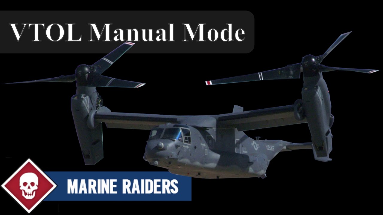 VTOL Manual Mode - YouTube