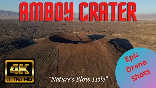 Flying My Drone Over a Volcano || Exploring Amboy Crater || 4K 60FPS || DJI Drone