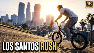 Extreme Downhill Bike Run 🚲🔥 l Steep Los Santos Descent l GTA V l PS5 screenshot 3