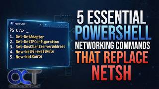 5 Essential PowerShell Networking Commands That Replace the netsh Command 5 Essential Powershell Networking Commands Every Tech Pro Should Know