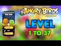 Angry Birds Season Ham Dunk Level 1 To 37 Full Gameplay 3 Stars