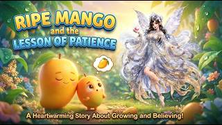 🥹🥭 Ripe Mango and the Lesson of Patience – A Heartwarming Story About Growing and Believing! 💖