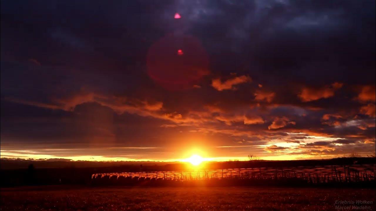 Sonnenuntergänge Abendröte im Zeitraffer YouTube