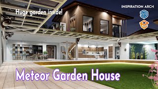 House Design | Meteor Garden House Design | 30 x 30 m | 4 Bedrooms.