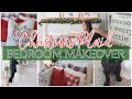 *2021* CHRISTMAS DECORATE WITH ME | MASTER BEDROOM | PLAID DAY 1
