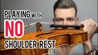 How to Hold the Violin/Playing with NO shoulder rest