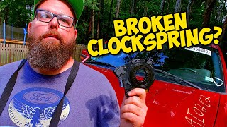 How to Replace a Clockspring on a 0914 F150!