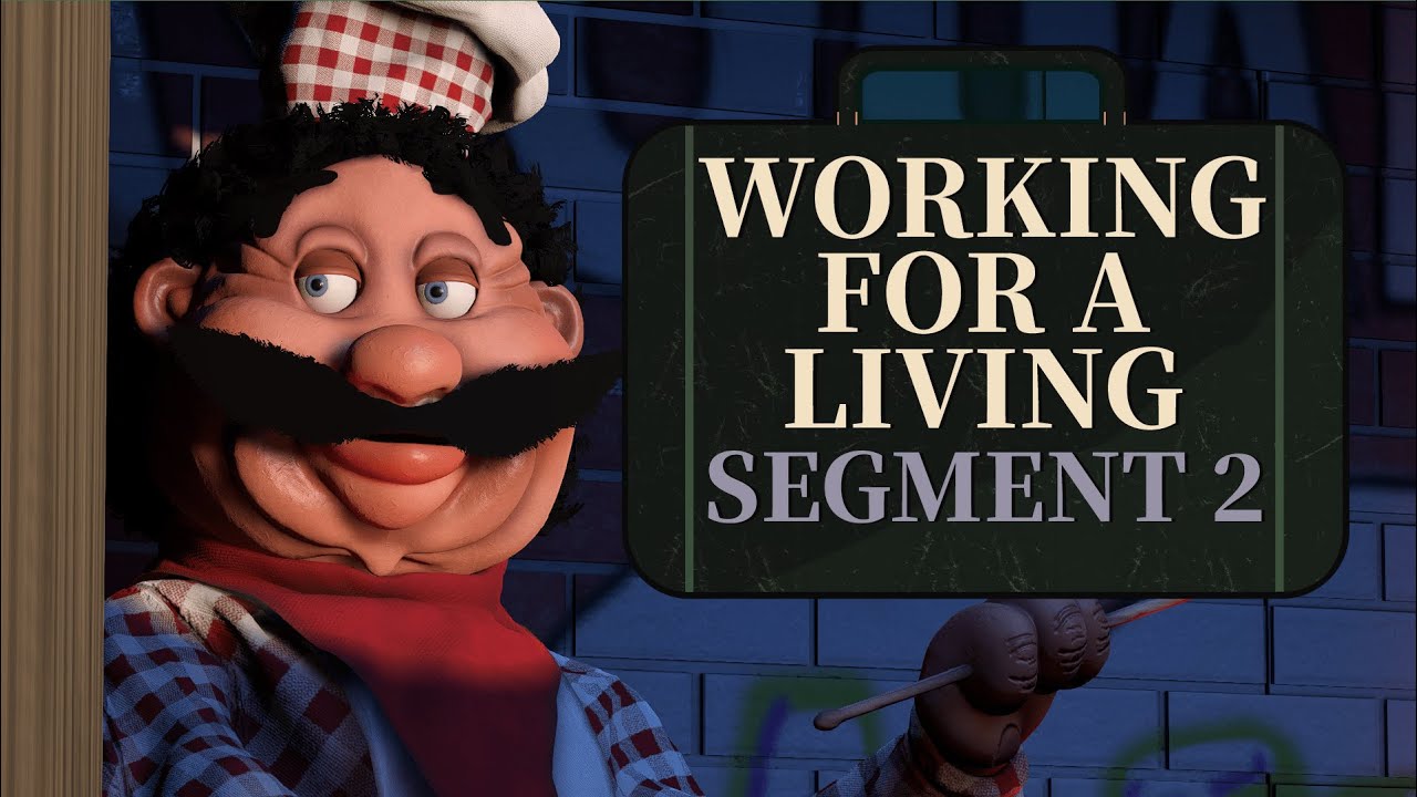 Chuck E. Cheese's Pizza - Working For A Living Segment 2 (3-Stage)